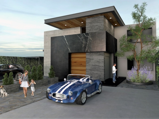 Render Casa San Ángel 2